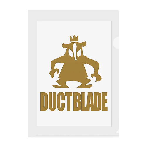 DUCTBLADE Clear File Folder