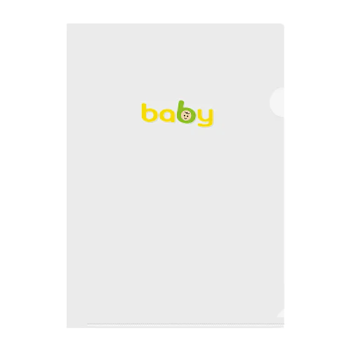 BABY Clear File Folder