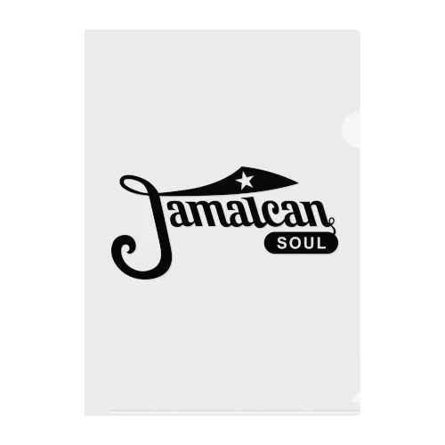 Jamaican Soul BLACK クリアファイル
