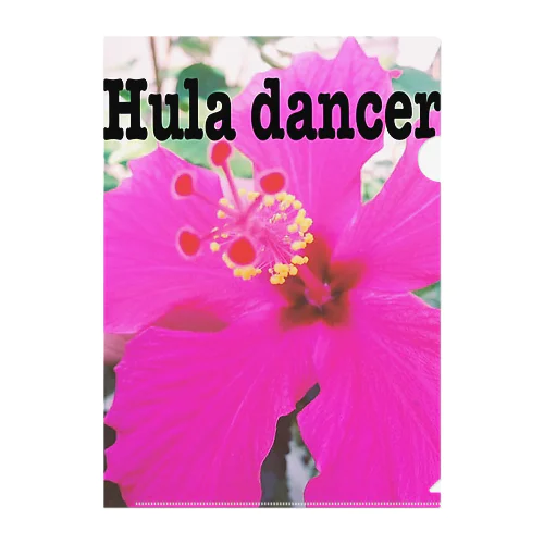 Hula dancer  クリアファイル