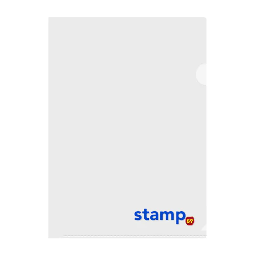 stamp57ロンT Clear File Folder