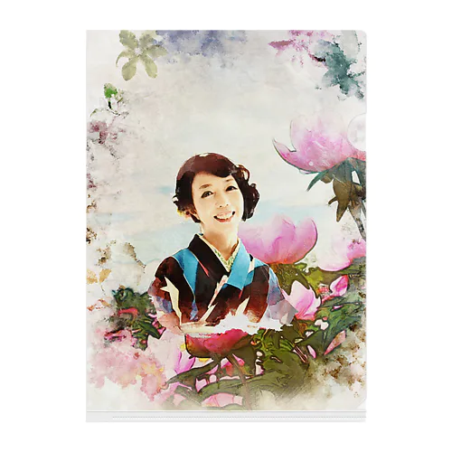 大正ろまん Clear File Folder