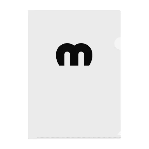 Mechuロゴ Clear File Folder