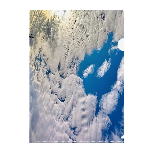 【A】キスをする雲～LOVE&PEACE クリアファイル