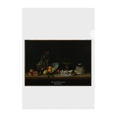 フアン・ファン・デル・ハメン Still Life Clear File Folder