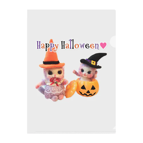 キャンディ＆ベリーのハロウィンパーティー🎃🍭 クリアファイル