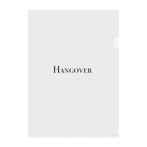 Hangover クリアファイル