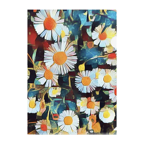 Wildflowers  Clear File Folder