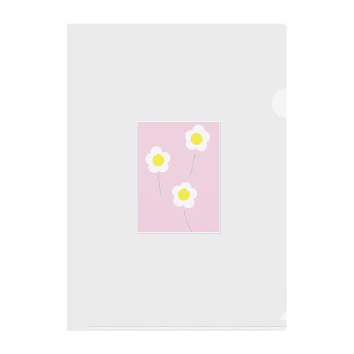 flower Clear File Folder