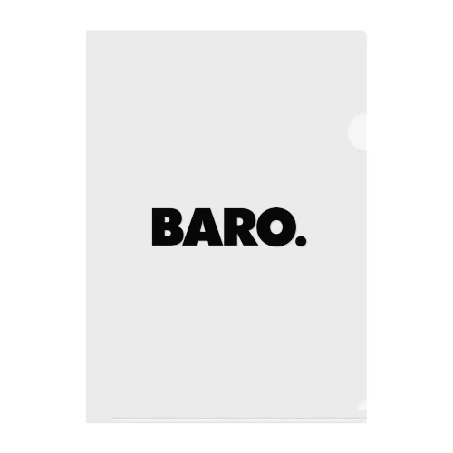 BARO.　バーロー　馬鹿野郎　コナン クリアファイル