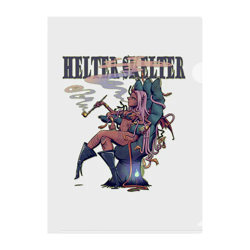 "HELTER SKELTER" クリアファイル