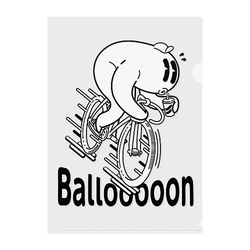 "Ballooooon" #1 Clear File Folder