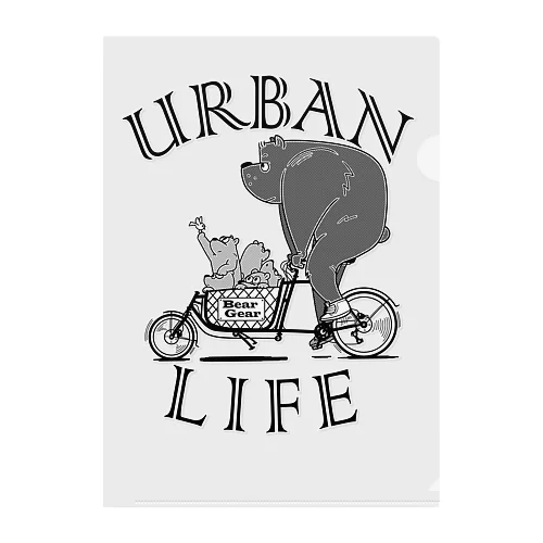 "URBAN LIFE" #1 Clear File Folder