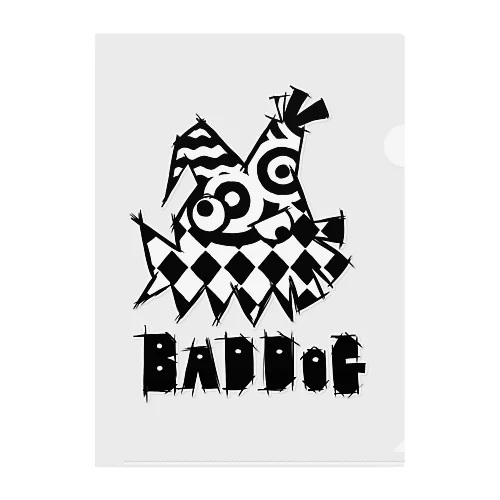 BADDOG Clear File Folder