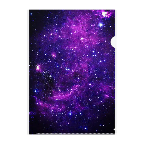 星空宇宙〜紫のきみ〜 Clear File Folder