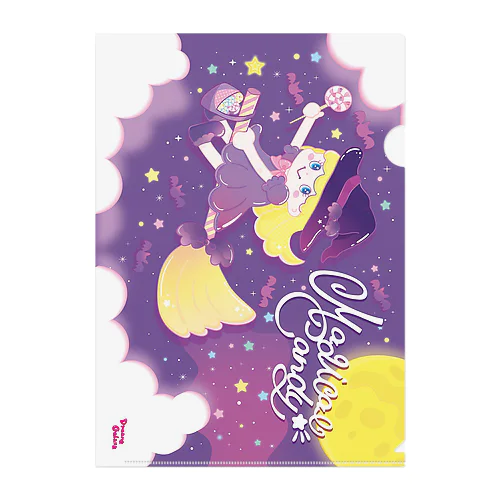 🌟Magicar🍬 Candy🌟 Clear File Folder