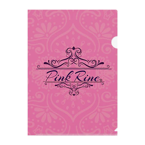 【Pink Rine】オリジナル❣️ Clear File Folder