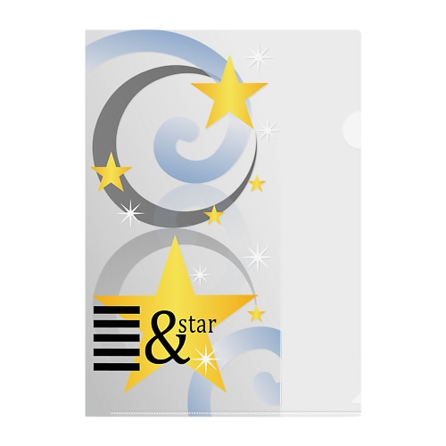 星　＆YELLOWSTAR Clear File Folder