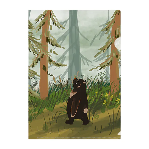 forest Clear File Folder