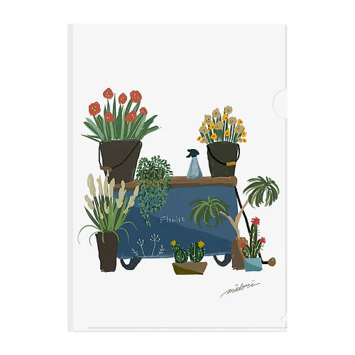 florist Clear File Folder