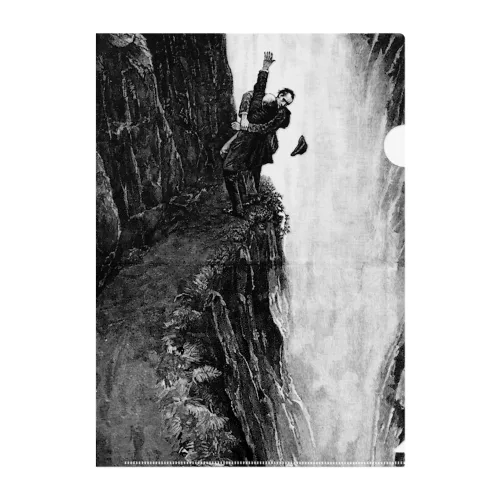 ライヘンバッハの滝＜シャーロック・ホームズ＞ クリアファイル