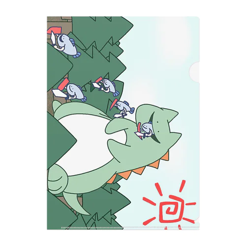 火事を起こさない怪獣 Clear File Folder