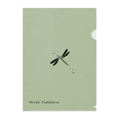 蜻蛉 Clear File Folder