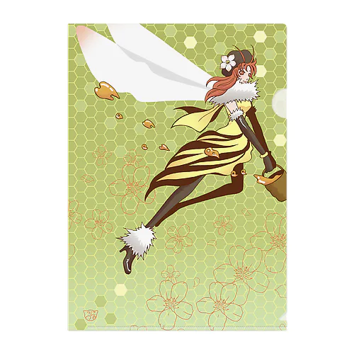 🐝Honey Bee Clear File Folder