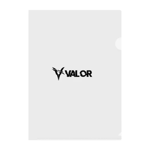 valor Clear File Folder