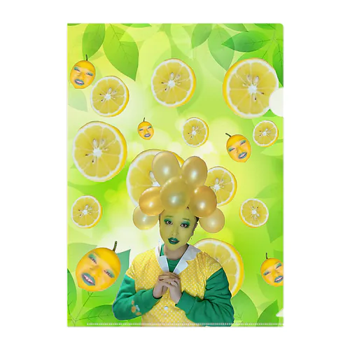 🍋入レモン🍋 Clear File Folder