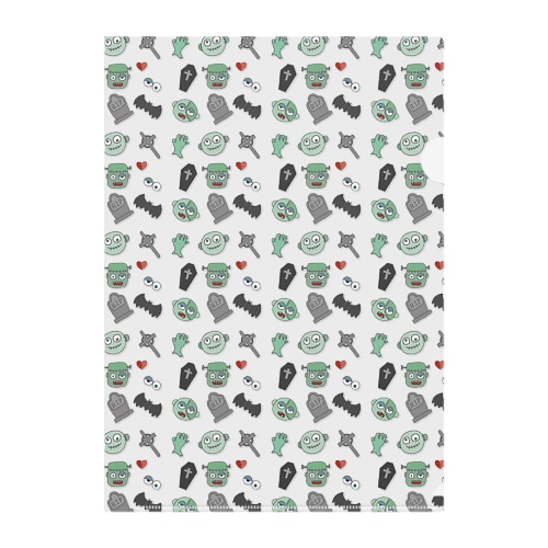 ゾンビパーティー Clear File Folder