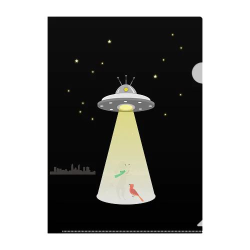 edamametoichi UFO クリアファイル