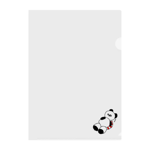 panda クリアファイル