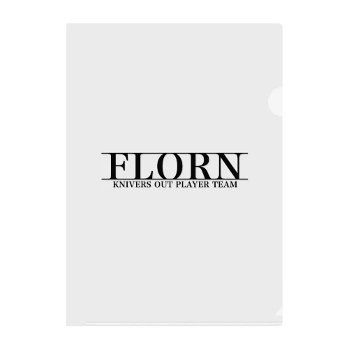 team FlorN アイテム クリアファイル