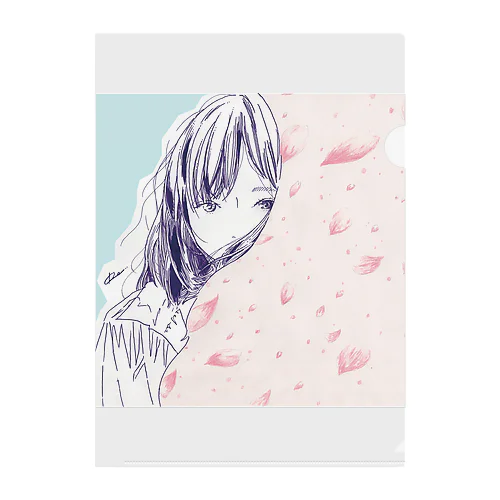 『SAKURA』 Clear File Folder