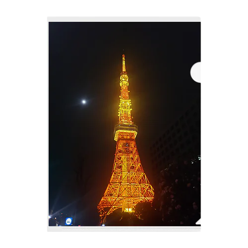 2021/3/27/東京Tower Clear File Folder