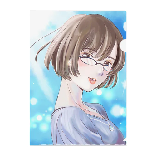 永沢さんクリアファイル Clear File Folder