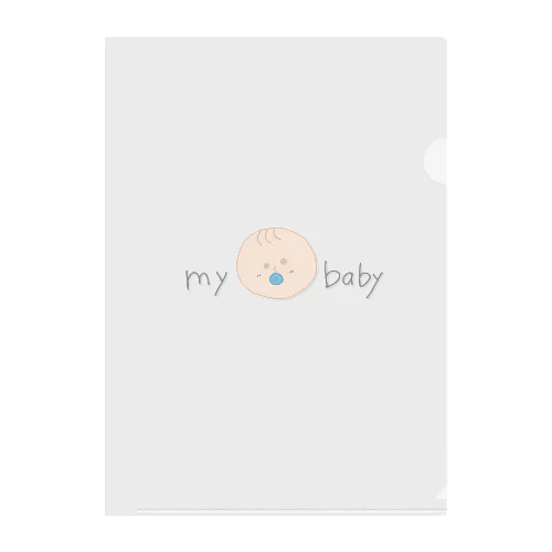 my baby(boy) クリアファイル