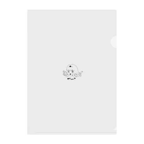 めでゅーさちゃん Clear File Folder
