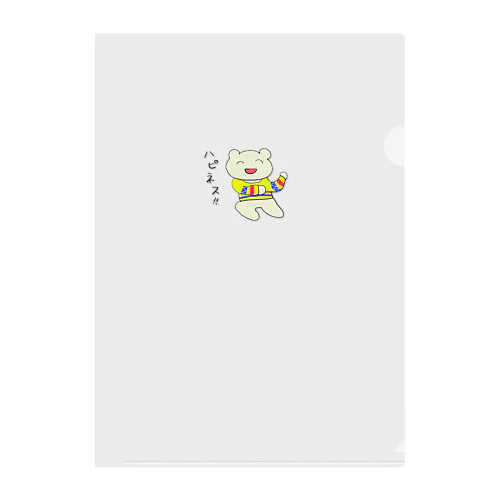 ハピネスみみちゃん Clear File Folder