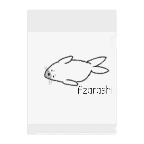 azarashi Clear File Folder
