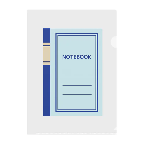 NOTEBOOK Clear File Folder