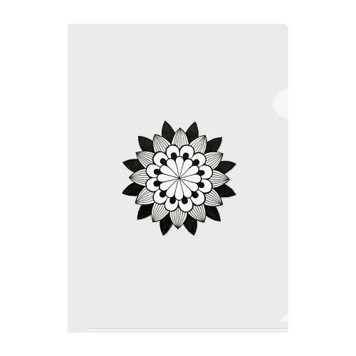 曼荼羅新デザイン⭐️ Clear File Folder