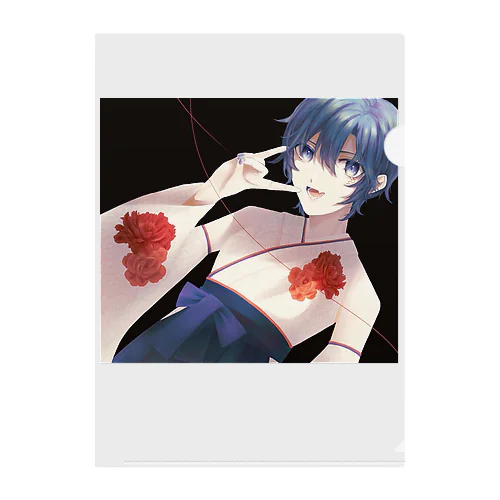 巫女系男子🦊 Clear File Folder