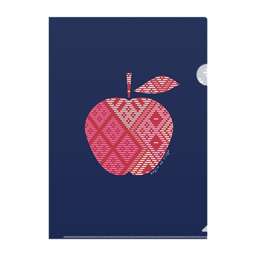 こぎんのりんご Clear File Folder
