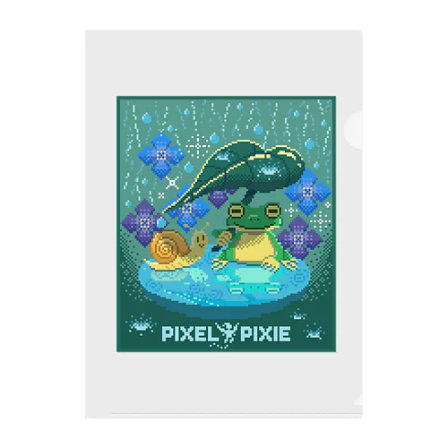 PIXEL＊PIXIE クリアファイル