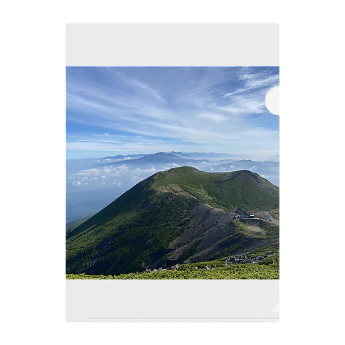 御嶽山:飛騨:五の池小屋:継子岳2859 クリアファイル