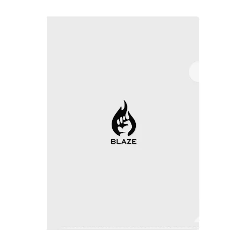 BLAZE クリアファイル