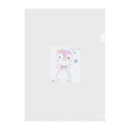 ぺんぺん Clear File Folder