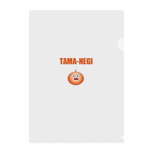 TAMA-NEGI Clear File Folder